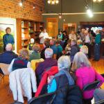 “Book launch party, Polson, MT, February 2016”